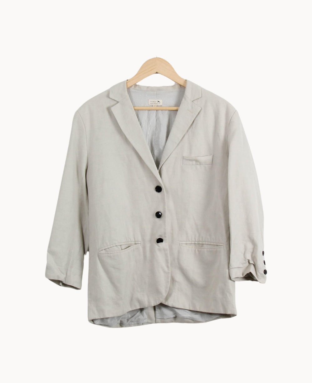 Blazer Beige - Taille M/38 de la marque Soeur | RVLI1164 - Vendu par Paradigme - Image 2