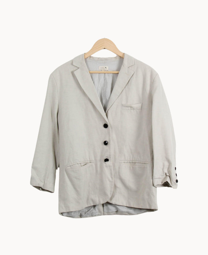 Blazer Beige - Taille M/38 de la marque Soeur | RVLI1164 - Vendu par Paradigme - Image 2