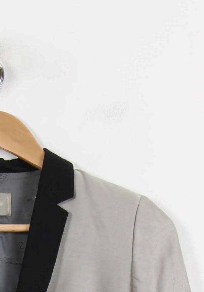 Blazer Gris et Noir - Taille S/36 de la marque Zadig&Voltaire | RVLI1166 - Vendu par Paradigme - Image 3