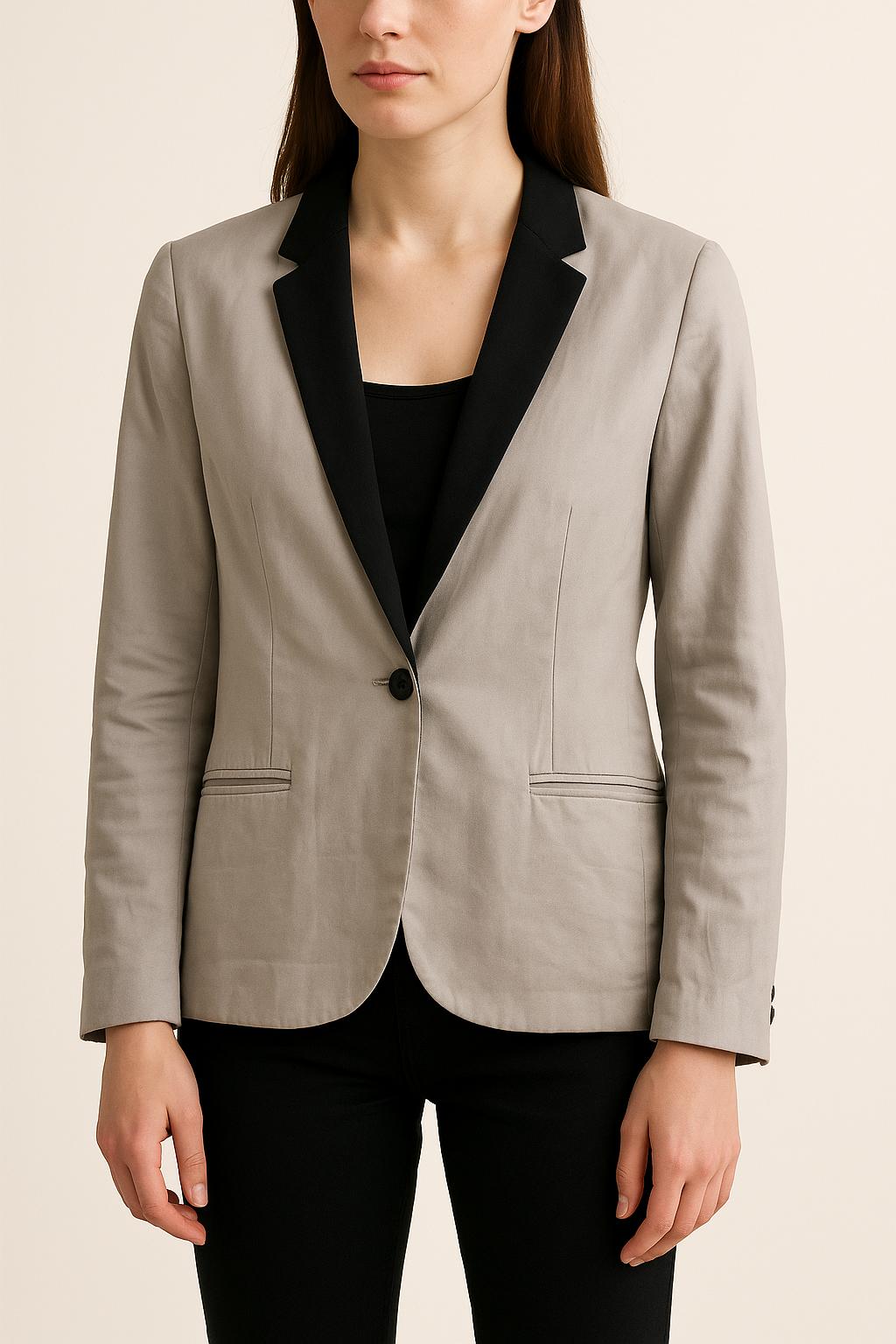 Blazer Gris et Noir - Taille S/36 de la marque Zadig&Voltaire | RVLI1166 - Vendu par Paradigme - Image 1