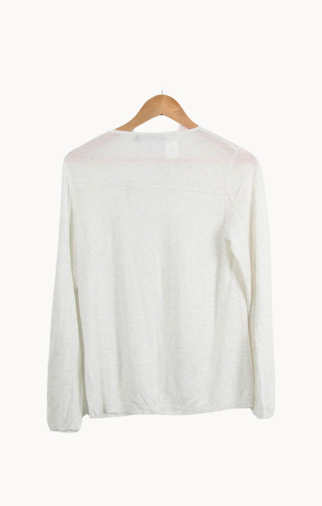 Gilet Blanc - Taille M/38 de la marque Galeries Lafayette | RVLI1169 - Vendu par Paradigme - Image 4