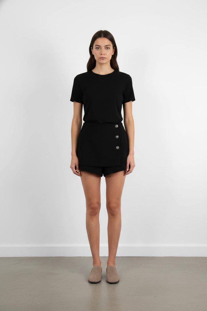 Jupe Short Noire - Taille XS/34