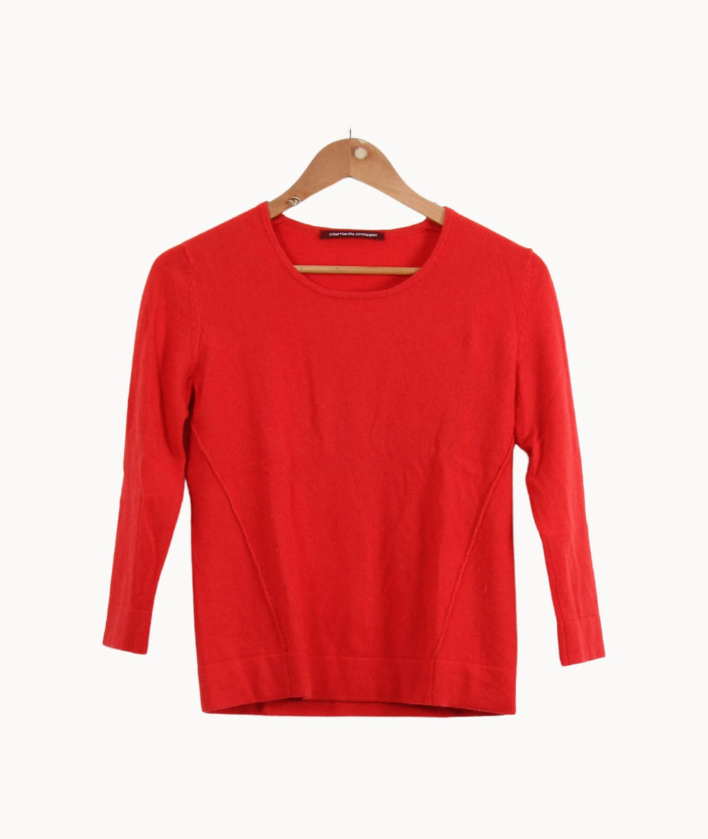 Pull Rouge - Taille XS/34 de la marque Comptoir des Cotonniers | RVLI1174 - Vendu par Paradigme - Image 2