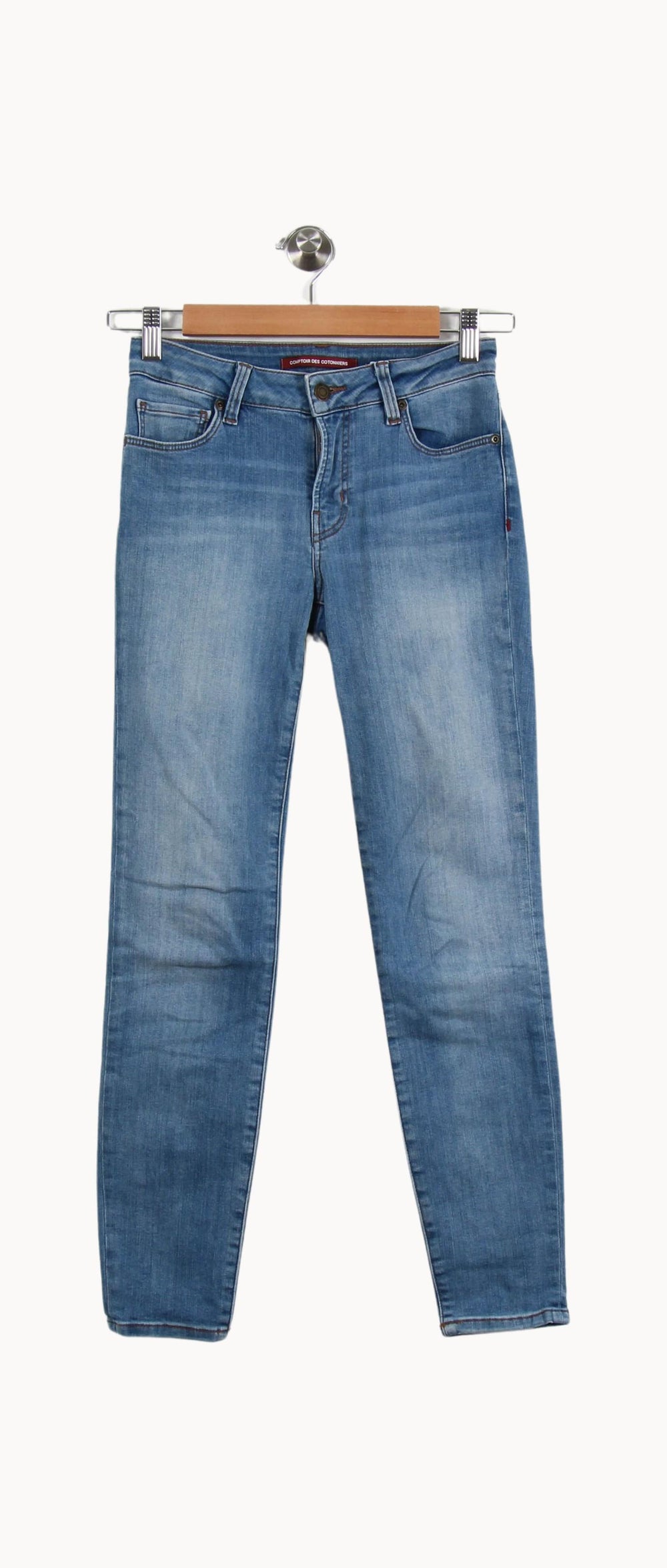 Jean Bleu - Taille XS/34 de la marque Comptoir des Cotonniers | RVLI1177 - Vendu par Paradigme - Image 2