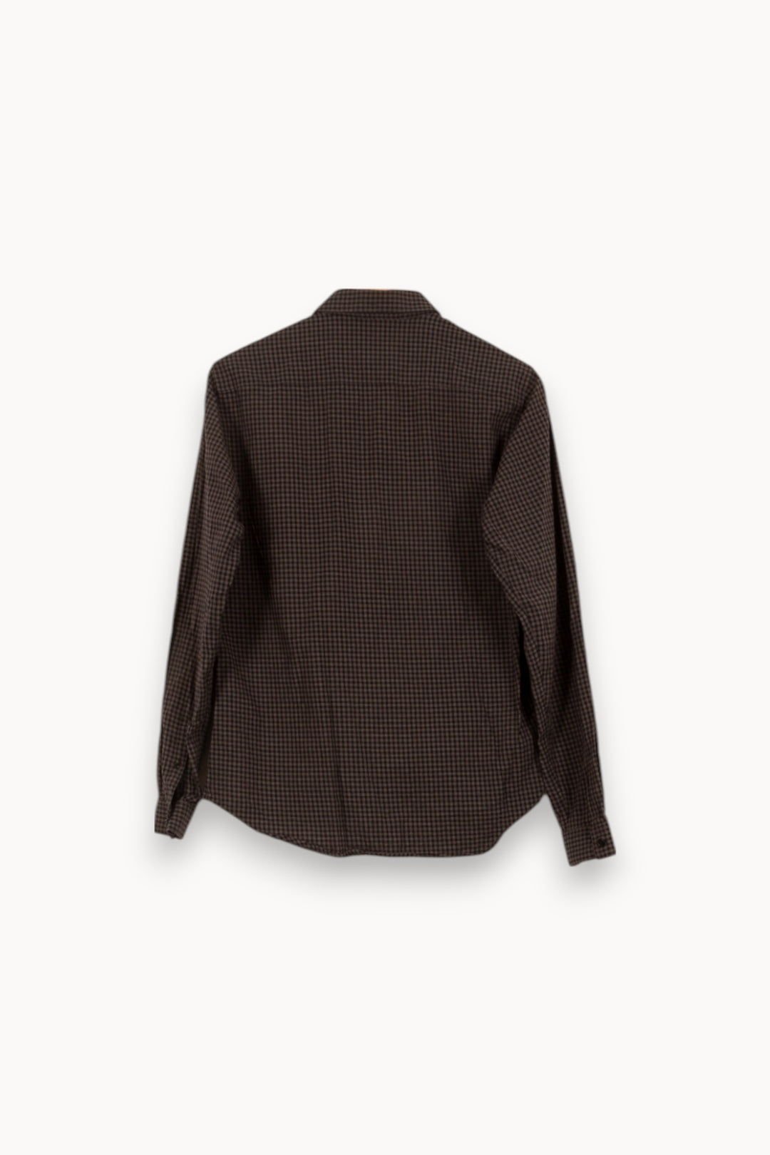 Chemise à Carreaux Grise et Noire - Taille S/36 de la marque Sandro | RVLI1198 - Vendu par Paradigme - Image 4
