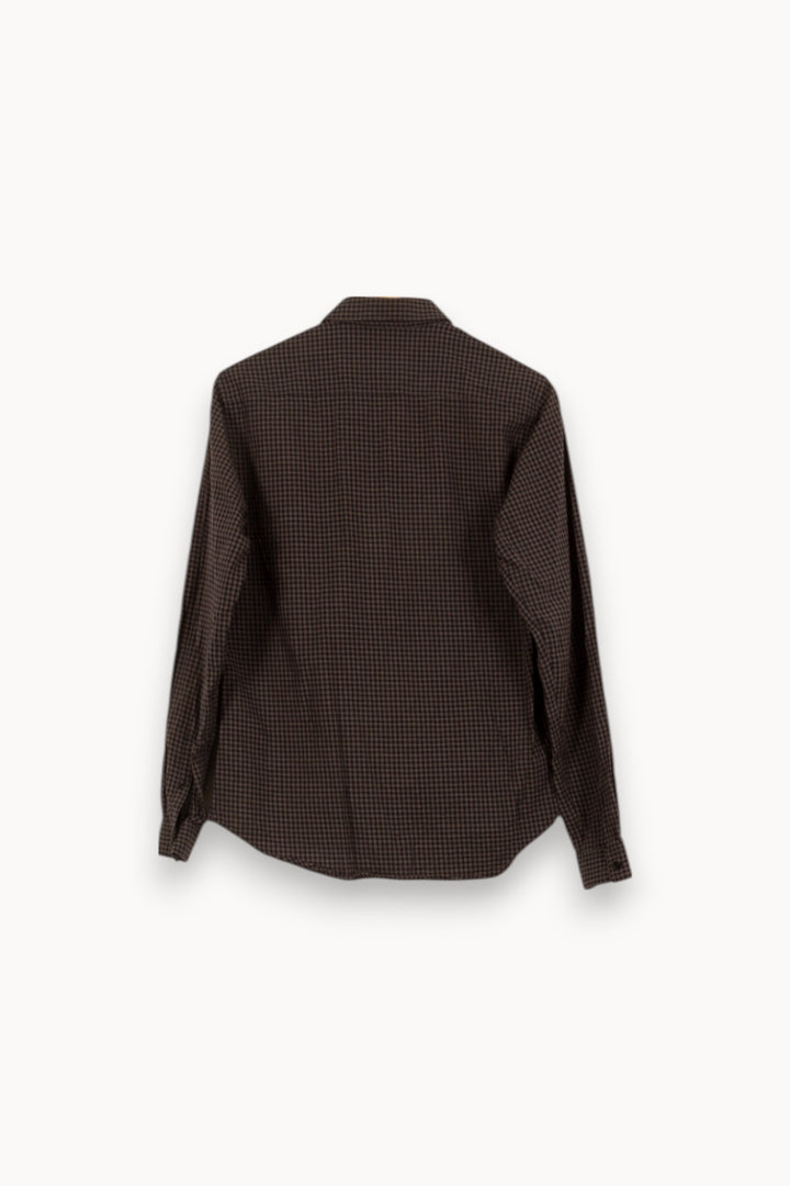 Chemise à Carreaux Grise et Noire - Taille S/36 de la marque Sandro | RVLI1198 - Vendu par Paradigme - Image 4