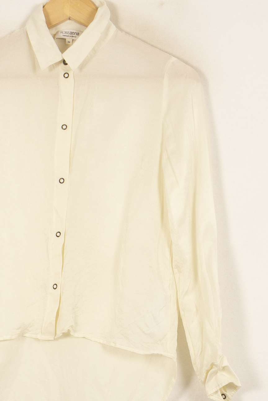 Chemise Blanche - Taille S/36 de la marque Roseanna | RVLI1199 - Vendu par Paradigme - Image 3