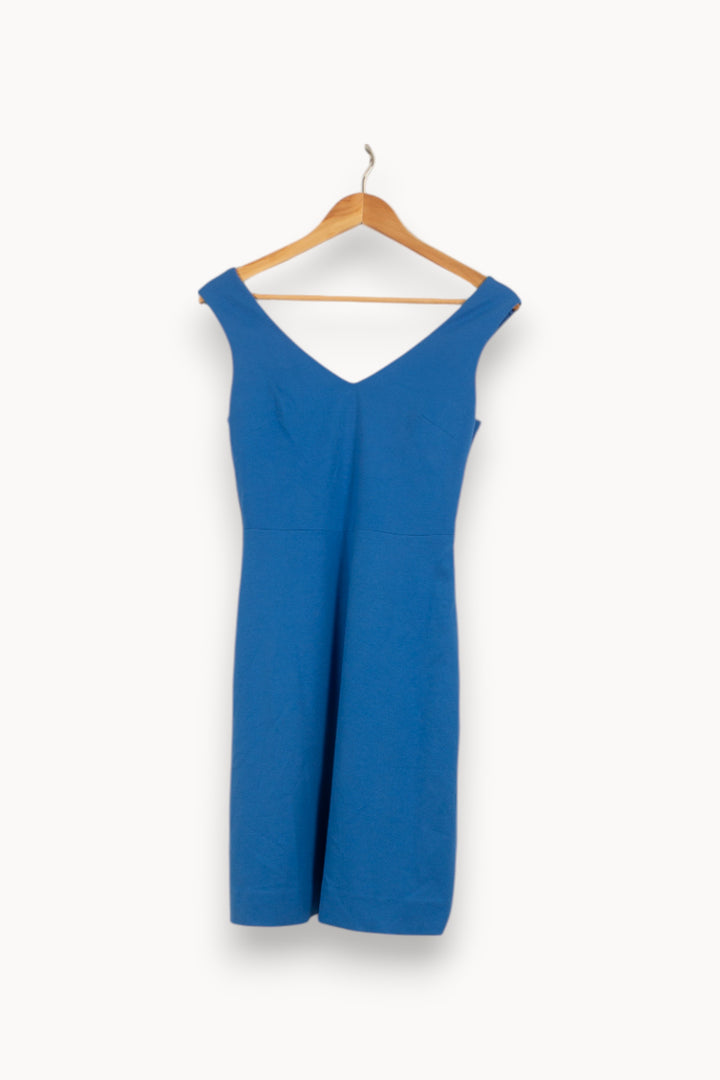 Robe Courte Bleue - Taille S/36 de la marque Caroll | RVLI1202 - Vendu par Paradigme - Image 2