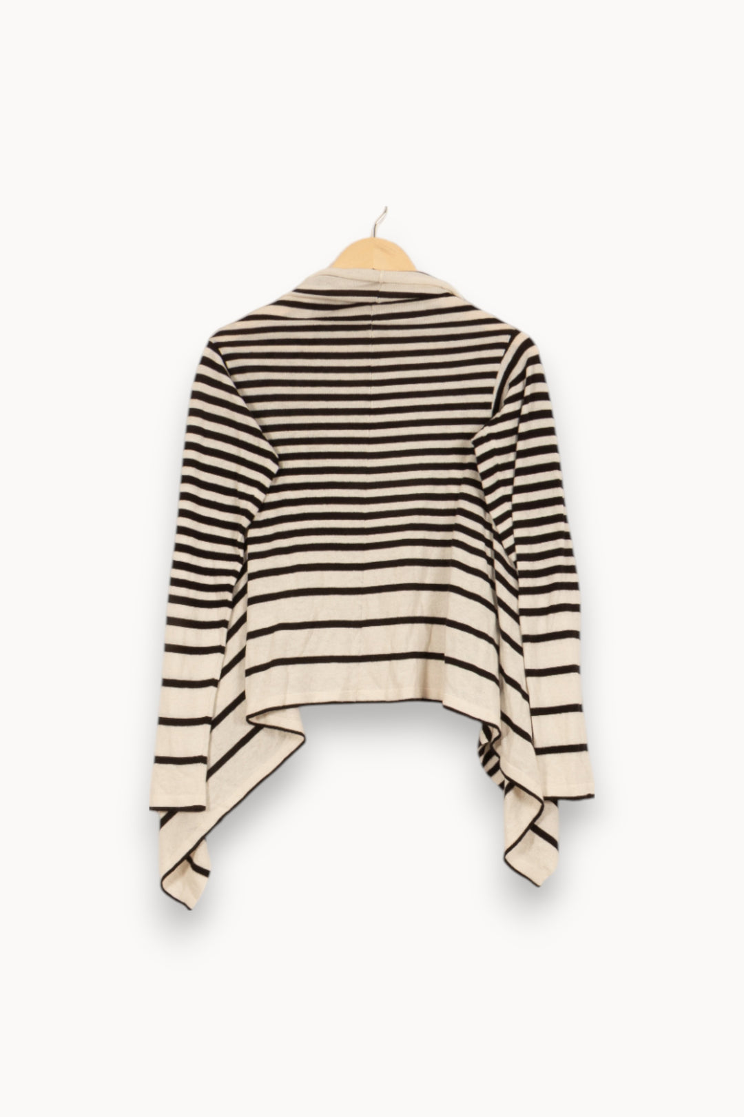 Cardigan Rayé Noir et Blanc - Taille M/38 de la marque Comptoir des Cotonniers | RVLI1203 - Vendu par Paradigme - Image 4