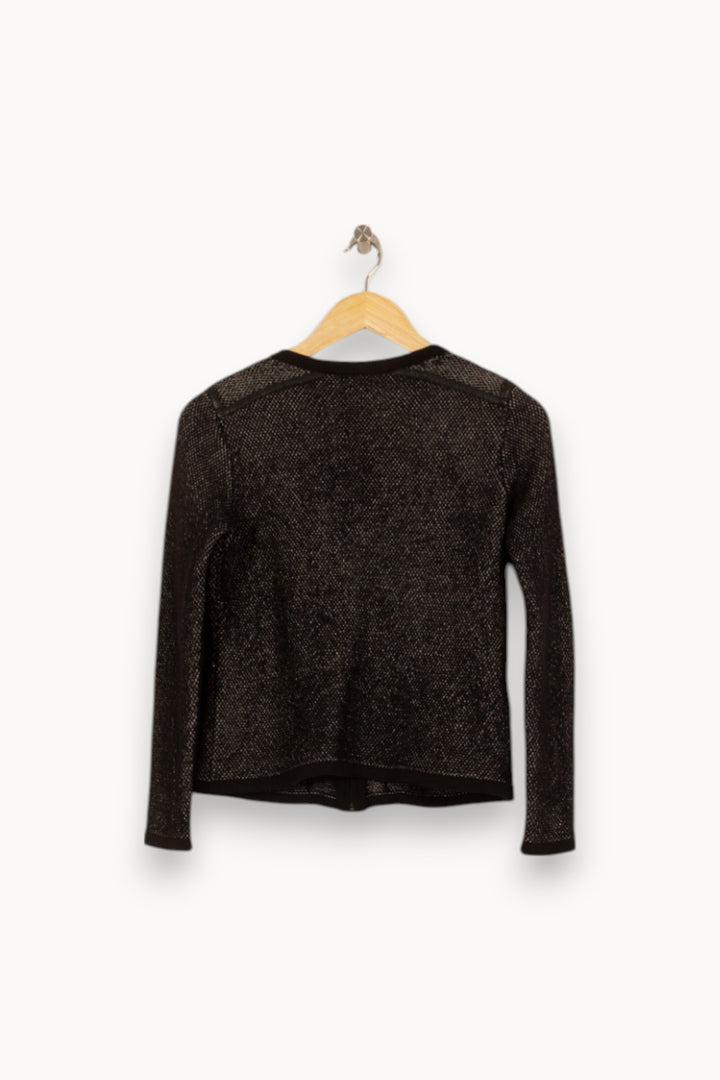 Veste Noire - Taille S/36 de la marque Comptoir des Cotonniers | RVLI1204 - Vendu par Paradigme - Image 4