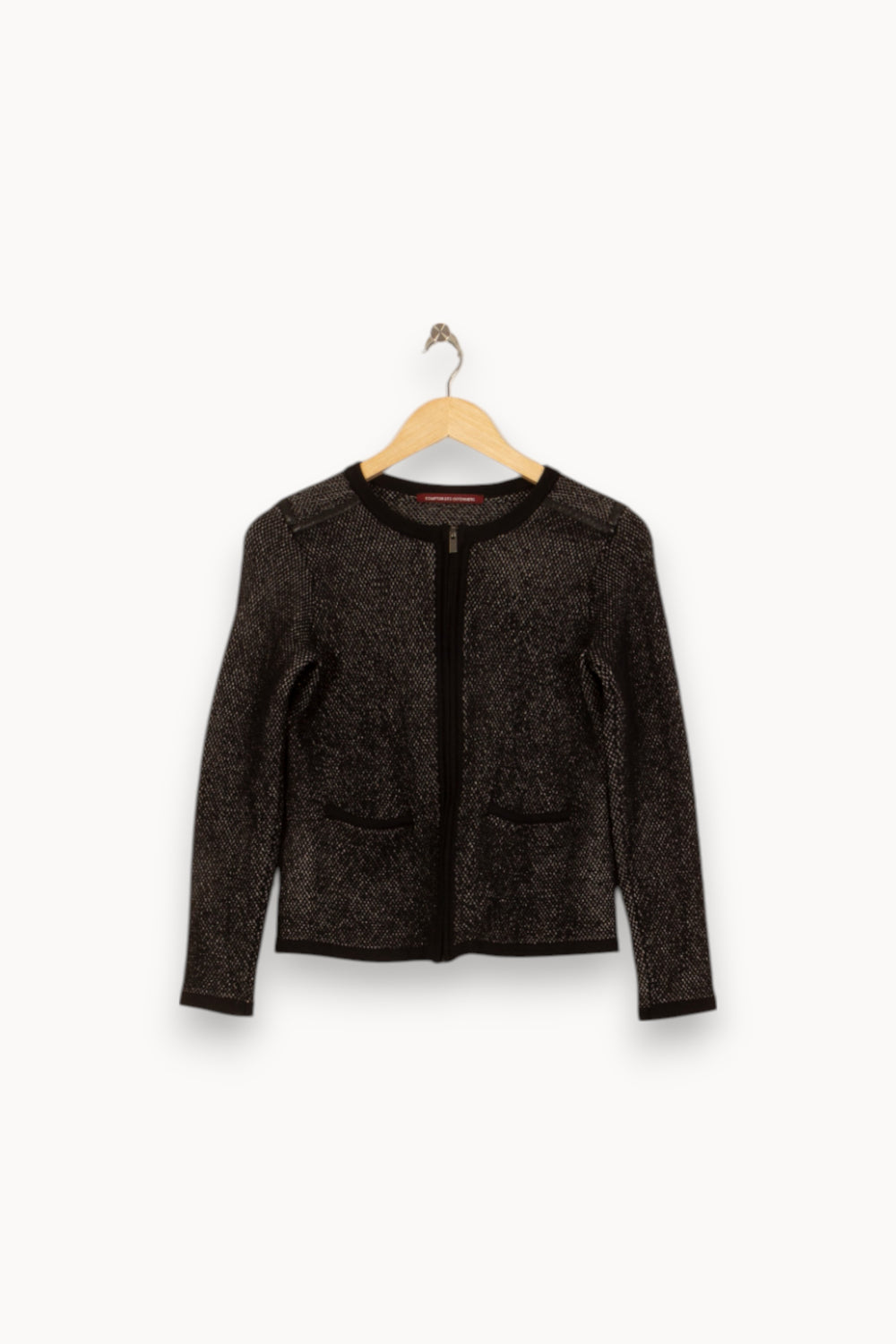 Veste Noire - Taille S/36 de la marque Comptoir des Cotonniers | RVLI1204 - Vendu par Paradigme - Image 2