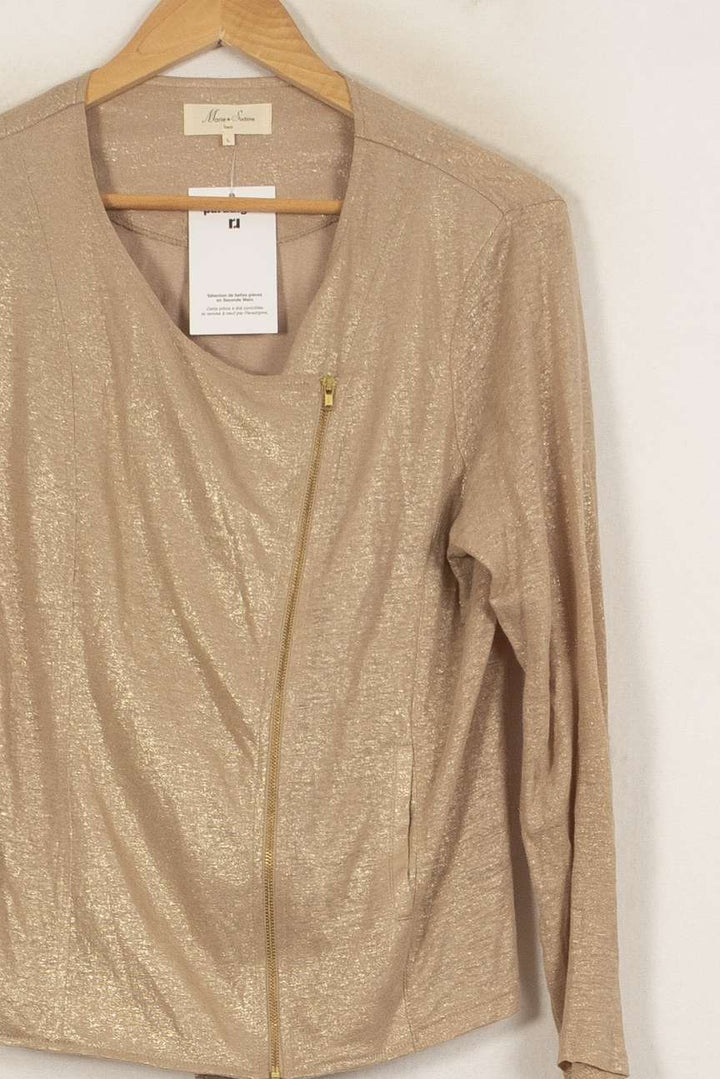 Veste Dorée - Taille L/40 de la marque Marie Sixtine | RVLI1210 - Vendu par Paradigme - Image 3