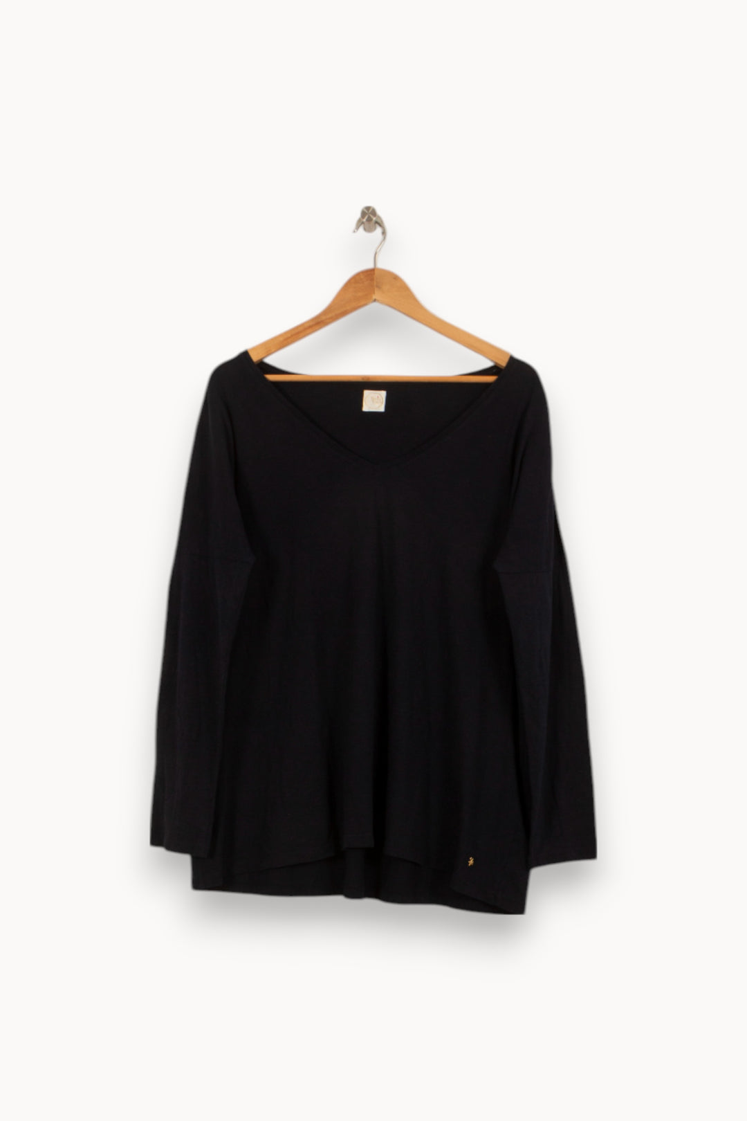 Blouse Noire - Taille L/40 de la marque Des petits hauts | RVLI1212 - Vendu par Paradigme - Image 2