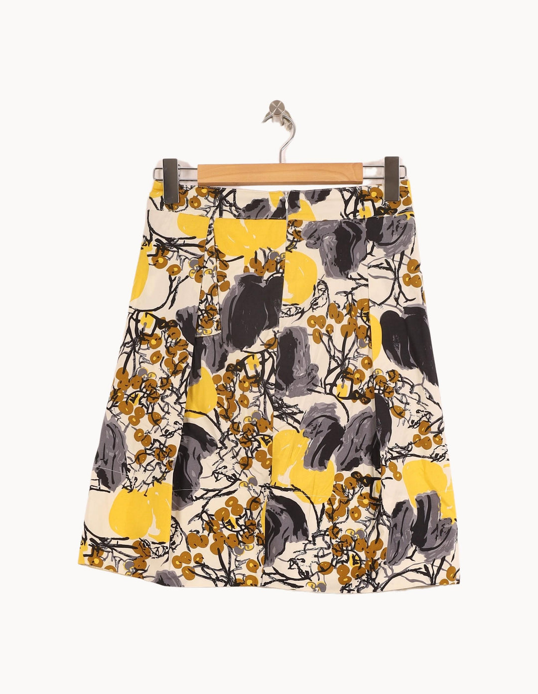 Jupe Courte Jaune et Noire - Taille S/36 de la marque Caroll | RVLI1215 - Vendu par Paradigme - Image 4