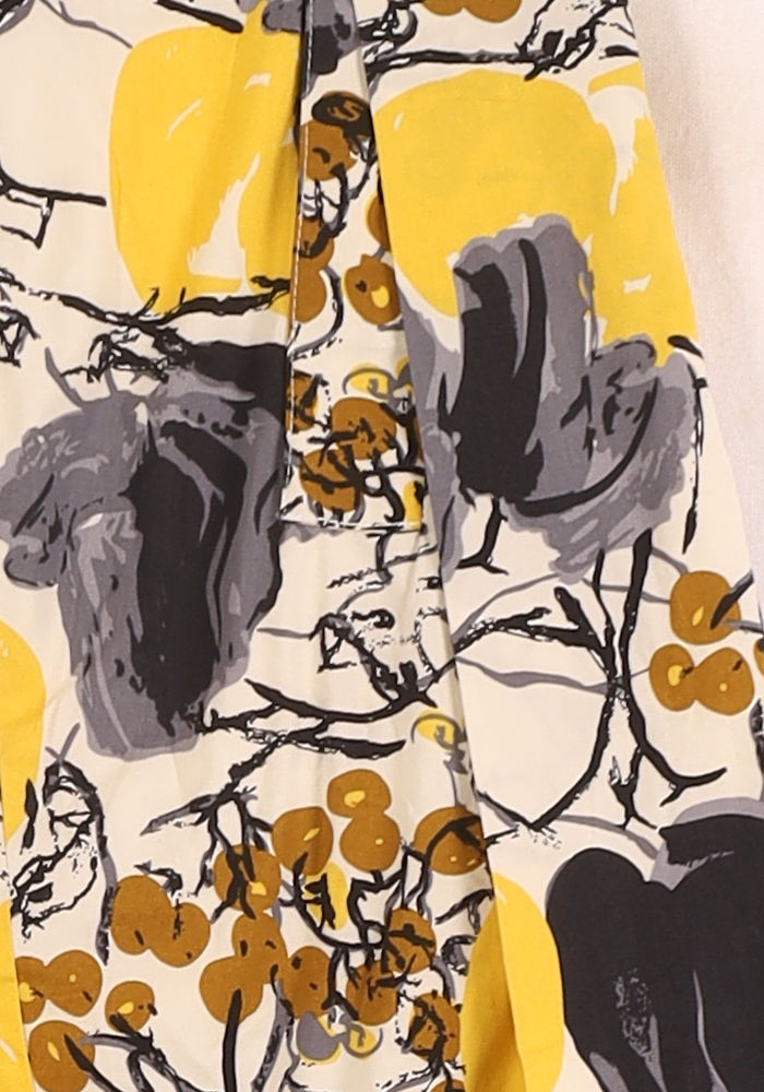 Jupe Courte Jaune et Noire - Taille S/36 de la marque Caroll | RVLI1215 - Vendu par Paradigme - Image 3