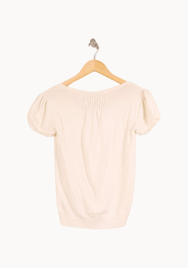 Blouse Blanche - Taille S/36 de la marque Caroll | RVLI1221 - Vendu par Paradigme - Image 4