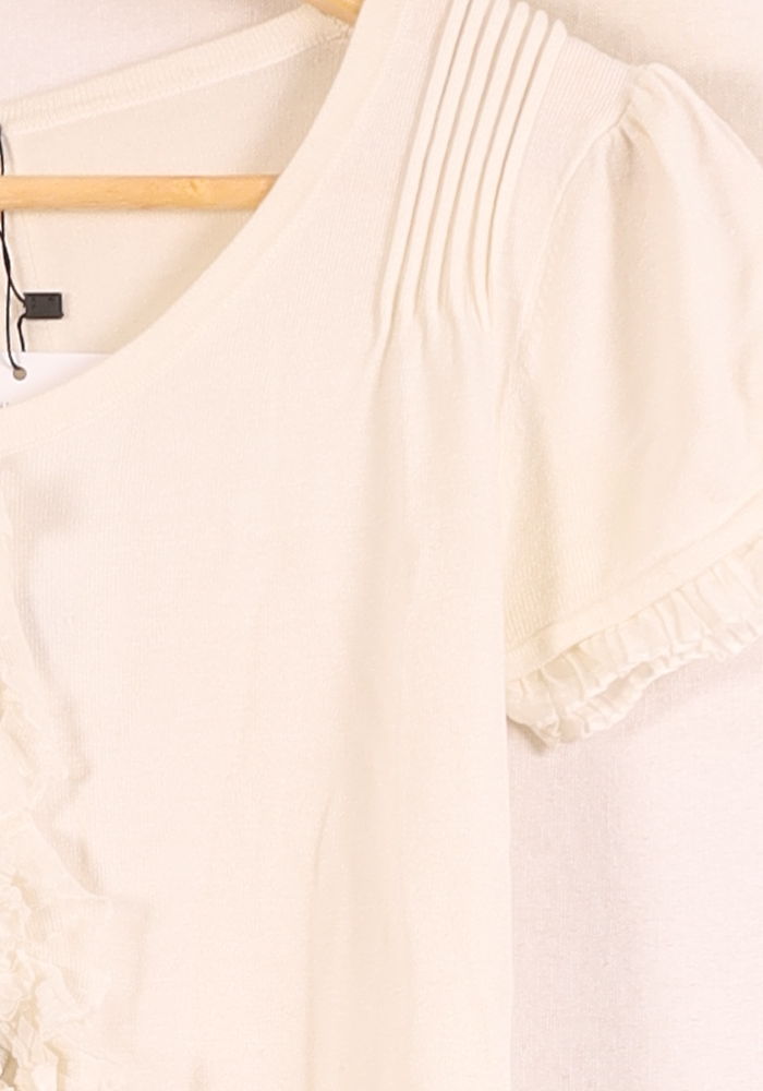 Blouse Blanche - Taille S/36 de la marque Caroll | RVLI1221 - Vendu par Paradigme - Image 3