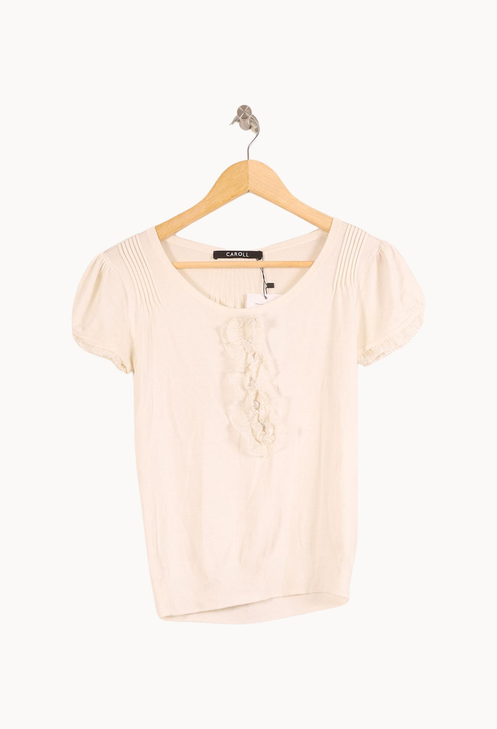 Blouse Blanche - Taille S/36 de la marque Caroll | RVLI1221 - Vendu par Paradigme - Image 2