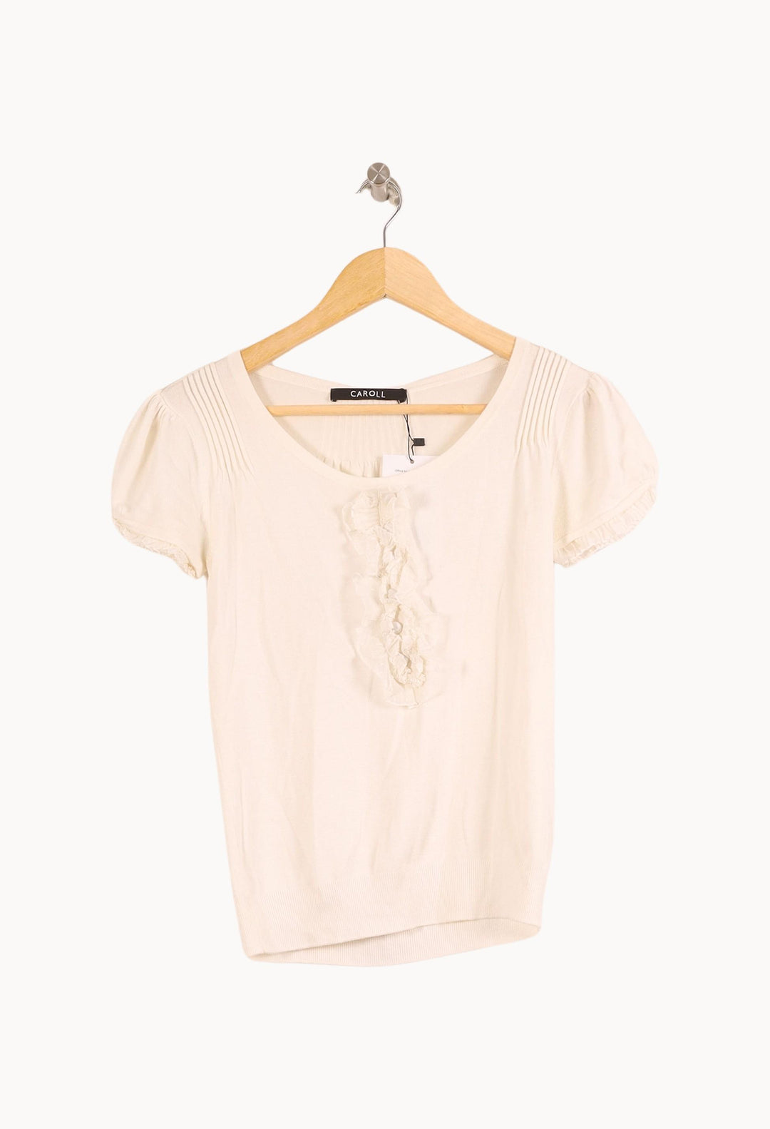 Blouse Blanche - Taille S/36 de la marque Caroll | RVLI1221 - Vendu par Paradigme - Image 2