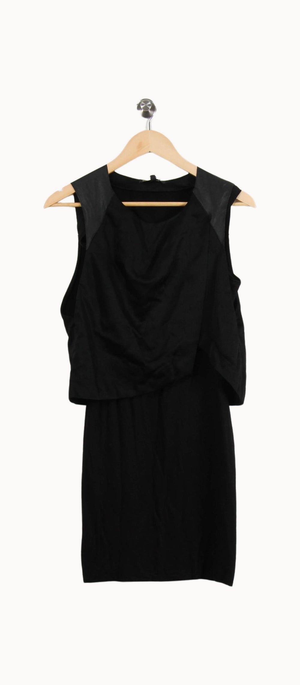 Robe Noire - Taille S/36 de la marque Maje | RVLI1222 - Vendu par Paradigme - Image 2