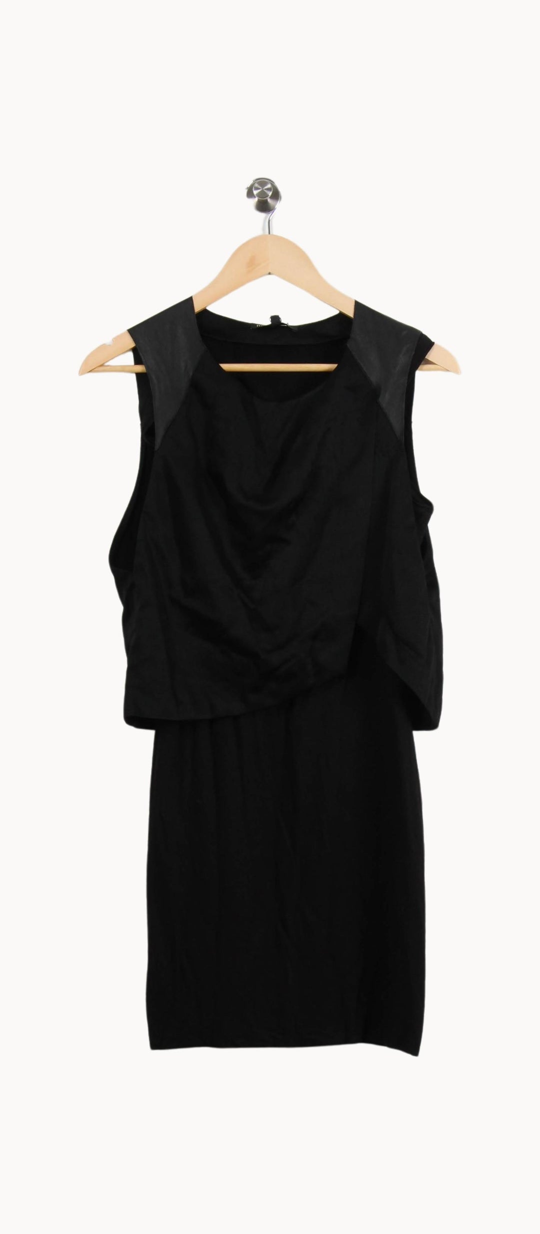 Robe Noire - Taille S/36 de la marque Maje | RVLI1222 - Vendu par Paradigme - Image 2