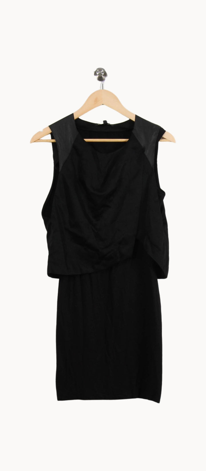 Robe Noire - Taille S/36 de la marque Maje | RVLI1222 - Vendu par Paradigme - Image 2
