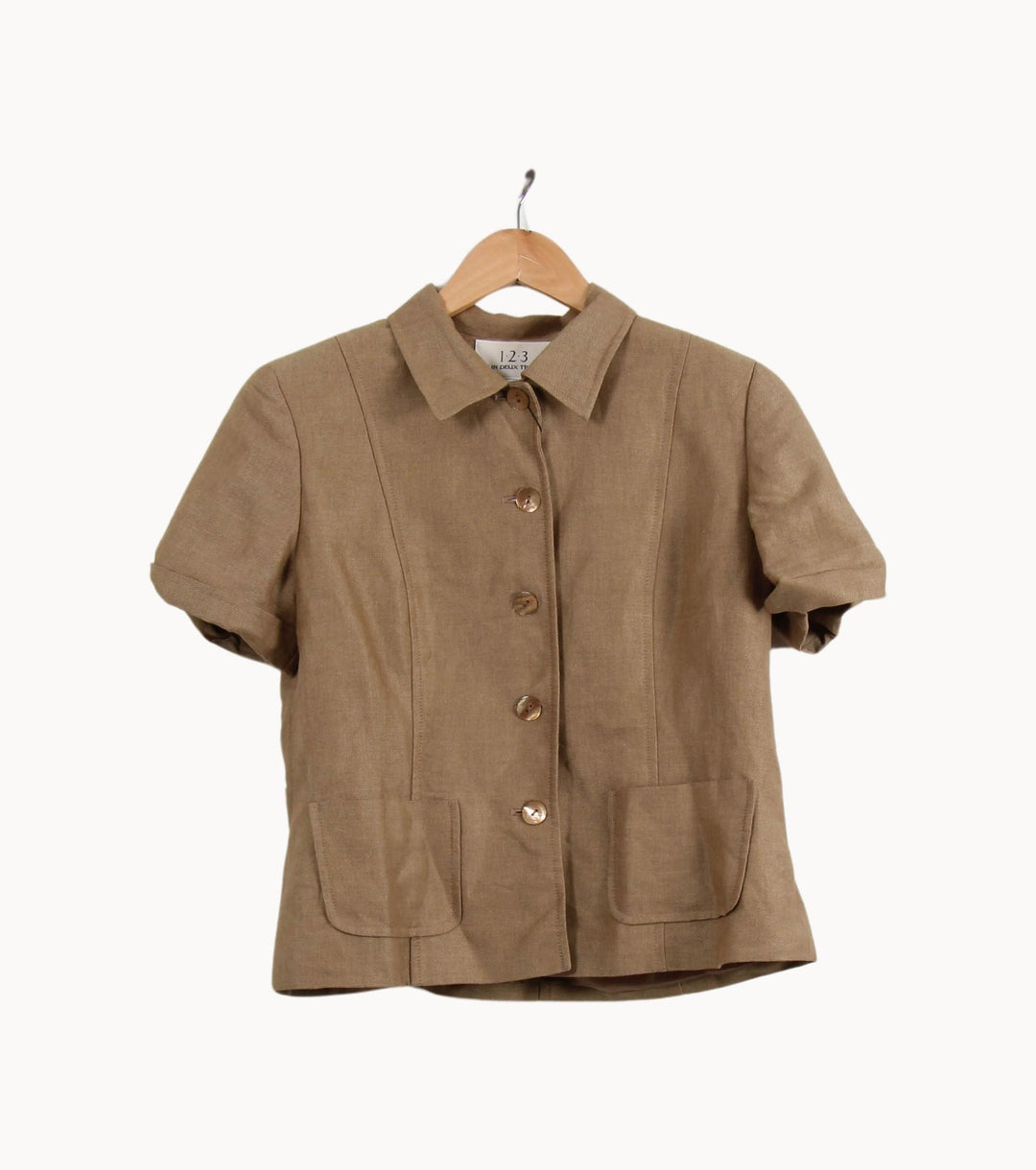 Veste Courte Beige - Taille XL/42 de la marque Maison 123 | RVLI1226 - Vendu par Paradigme - Image 2