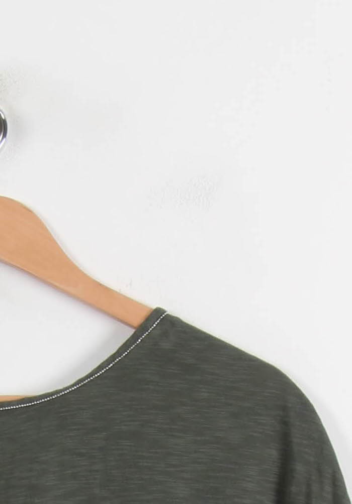 Tee-shirt Vert - Taille XL/42 de la marque Caroll | RVLI1229 - Vendu par Paradigme - Image 3