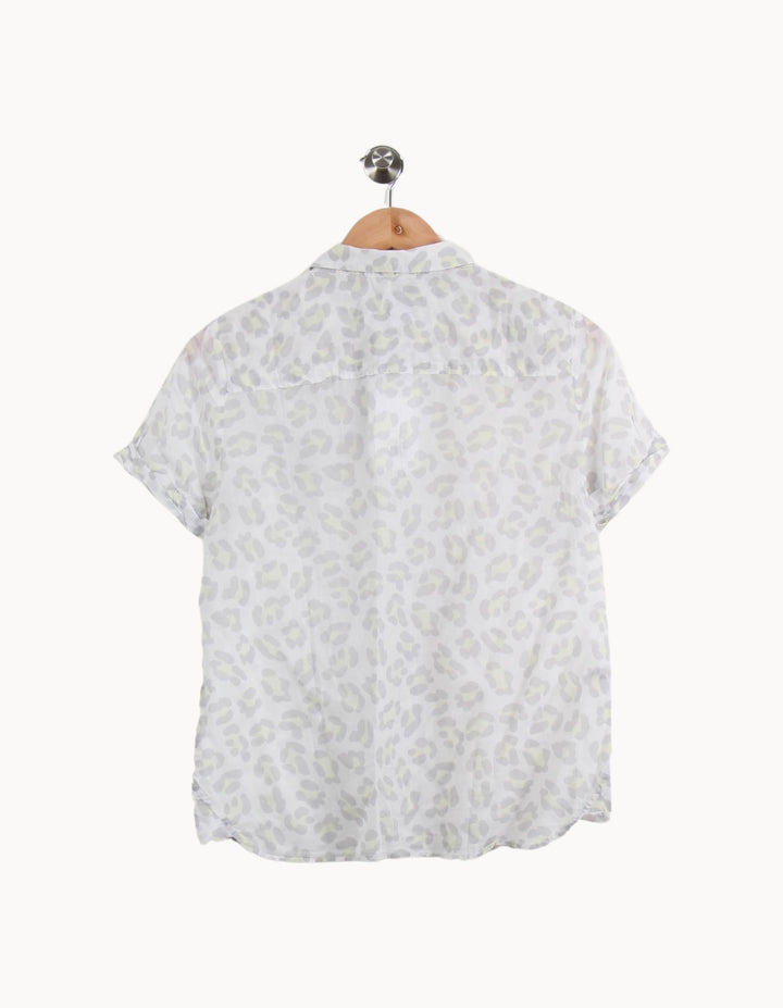 Chemise Blanche et Grise - Taille L/40 de la marque Comptoir des Cotonniers | RVLI1234 - Vendu par Paradigme - Image 4
