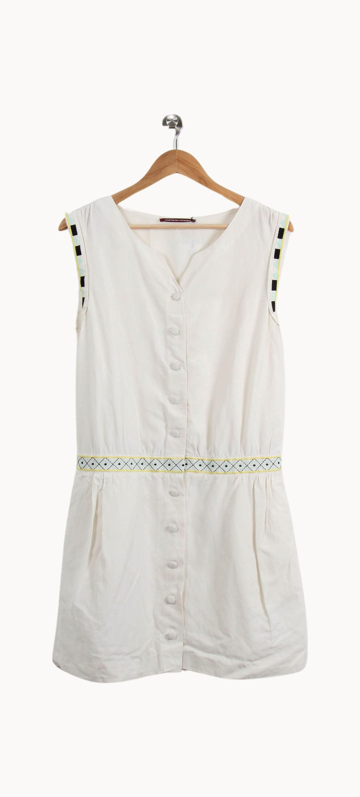 Robe Droite Blanche - Taille M/38 de la marque Comptoir des Cotonniers | RVLI1235 - Vendu par Paradigme - Image 2