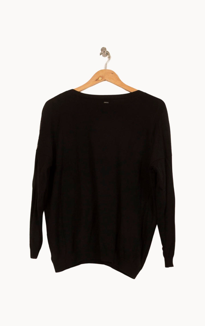 Pull Noir et Doré - Taille S/36 de la marque IKKS | RVLI1243 - Vendu par Paradigme - Image 4