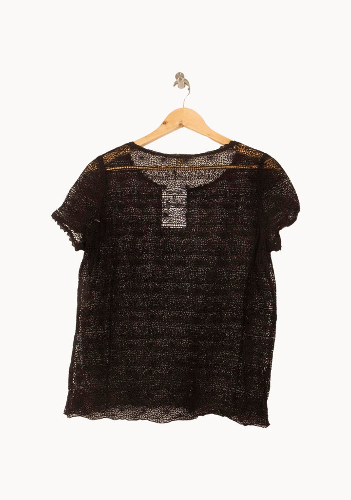 Tee-shirt Noir - Taille XL/42 de la marque Des petits hauts | RVLI1251 - Vendu par Paradigme - Image 4