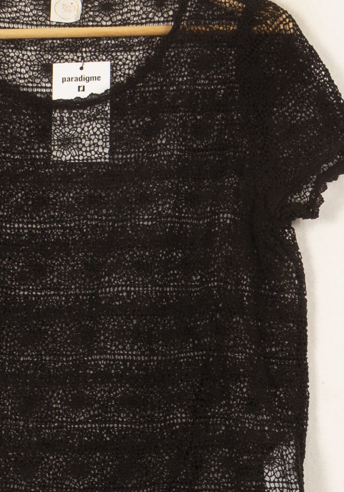 Tee-shirt Noir - Taille XL/42 de la marque Des petits hauts | RVLI1251 - Vendu par Paradigme - Image 3