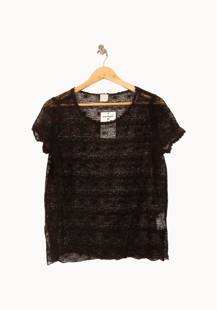 Tee-shirt Noir - Taille XL/42 de la marque Des petits hauts | RVLI1251 - Vendu par Paradigme - Image 2