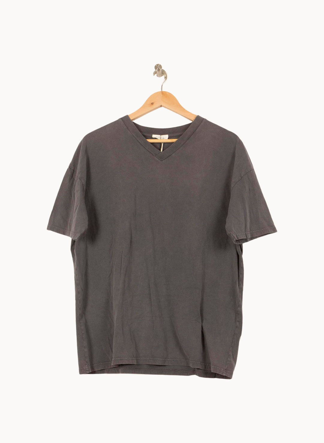 Tee-shirt Gris - Taille M/38 de la marque American Vintage | RVLI1252 - Vendu par Paradigme - Image 2