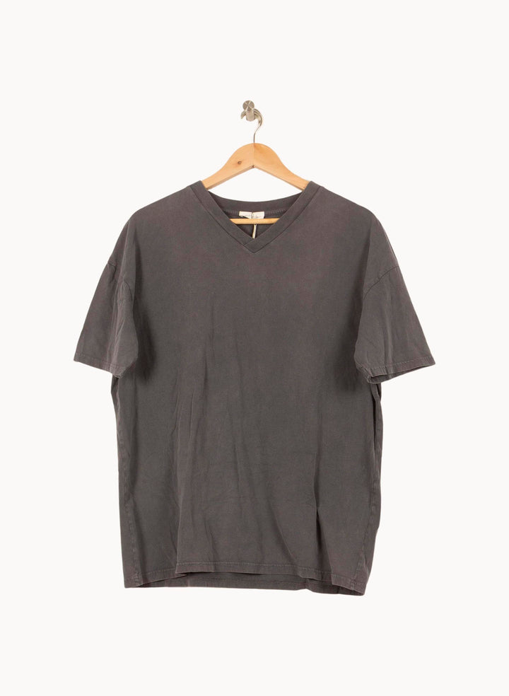 Tee-shirt Gris - Taille M/38 de la marque American Vintage | RVLI1252 - Vendu par Paradigme - Image 2