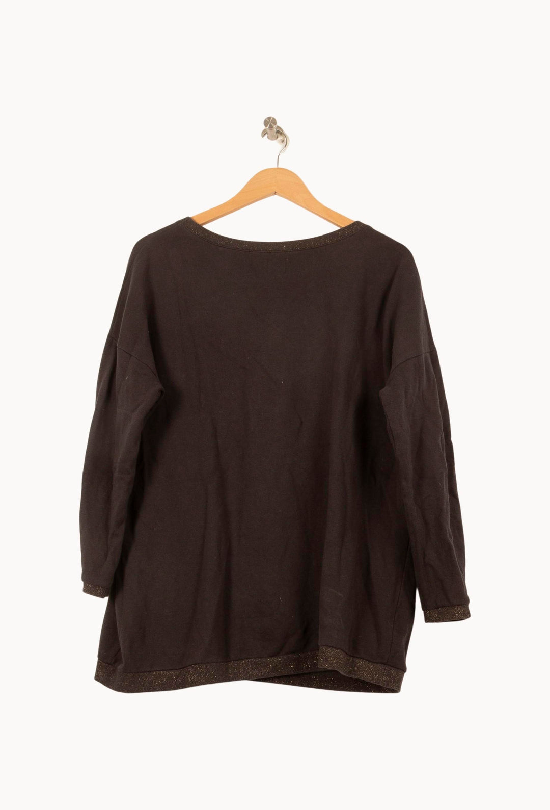 Pull Marron - Taille M/38 de la marque Des petits hauts | RVLI1253 - Vendu par Paradigme - Image 4