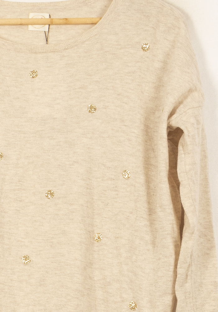 Pull Beige - Taille M/38 de la marque Des petits hauts | RVLI1255 - Vendu par Paradigme - Image 3