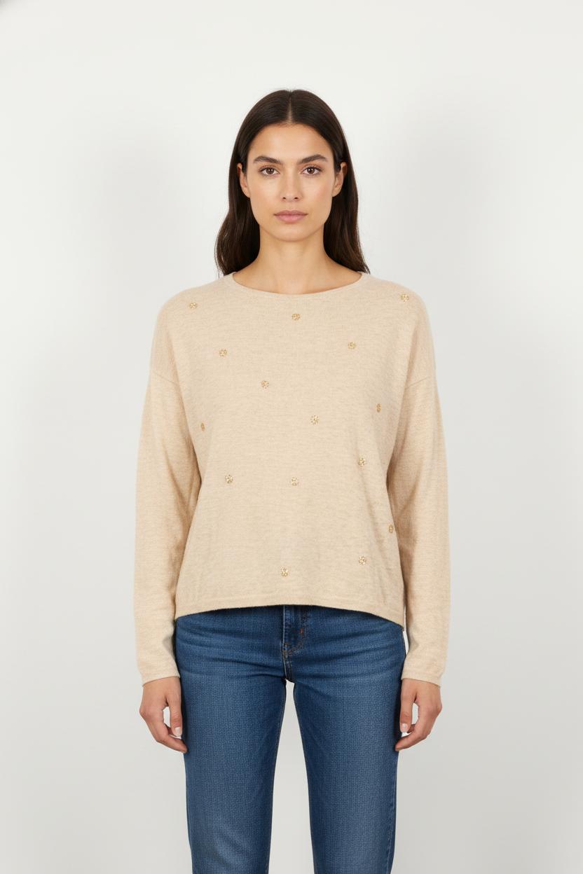 Pull Beige - Taille M/38