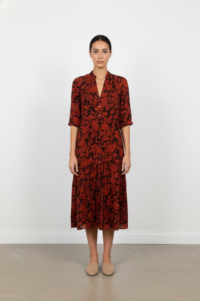 Robe Noire et Rouge - Taille XS/34