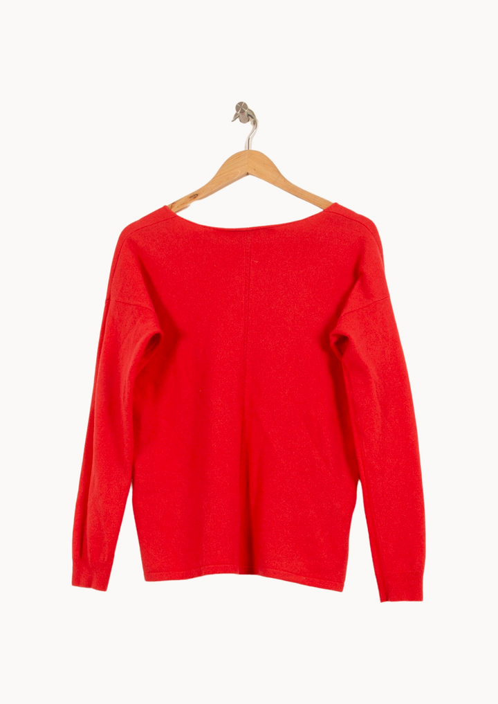 Pull Rouge - Taille M/38 de la marque Comptoir des Cotonniers | RVLI1263 - Vendu par Paradigme - Image 4