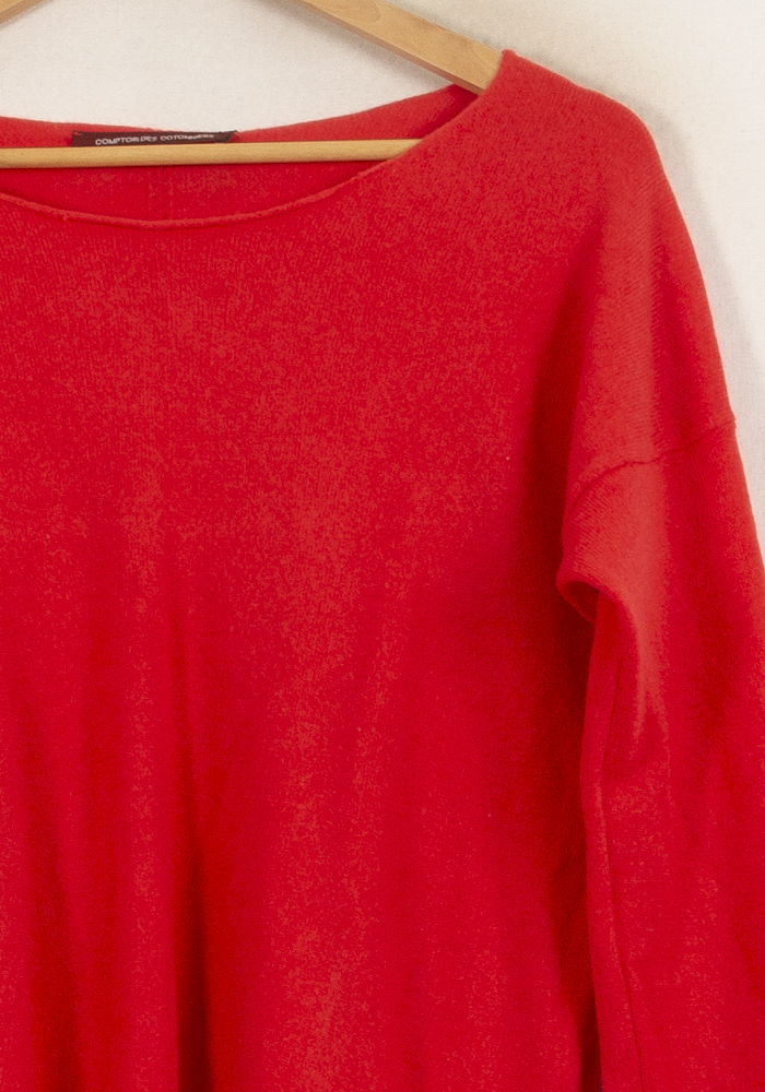 Pull Rouge - Taille M/38 de la marque Comptoir des Cotonniers | RVLI1263 - Vendu par Paradigme - Image 3