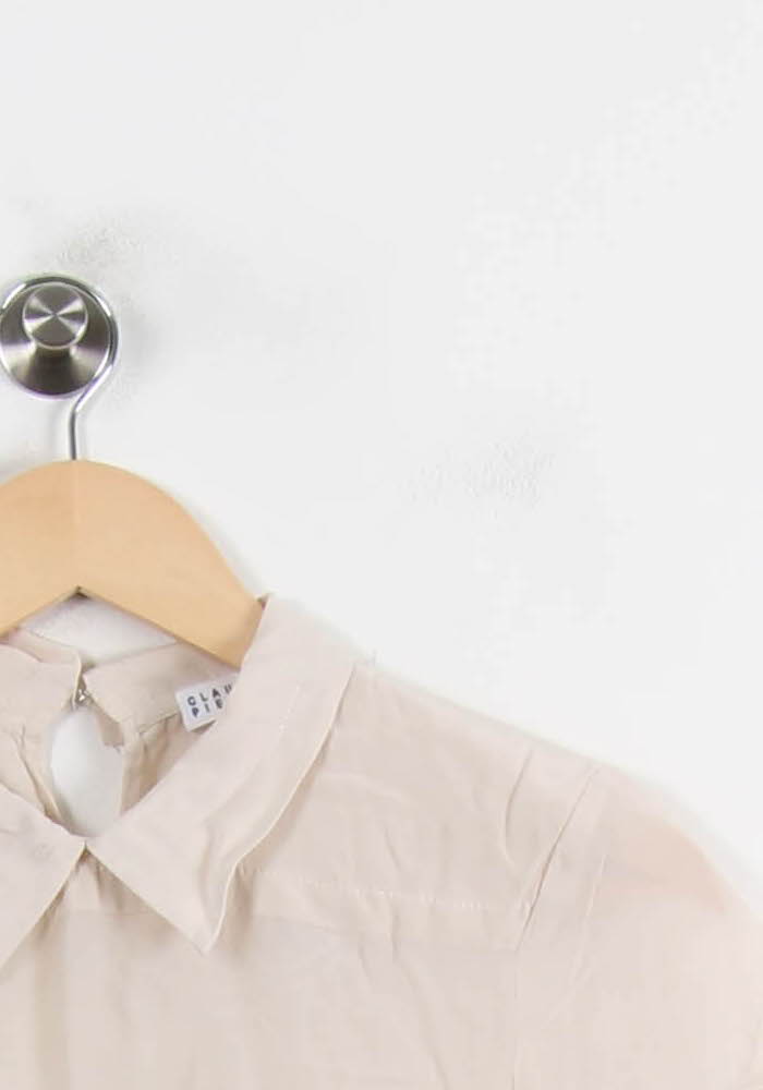 Chemisette Beige - Taille S/36 de la marque Claudie Pierlot | RVLI1274 - Vendu par Paradigme - Image 3