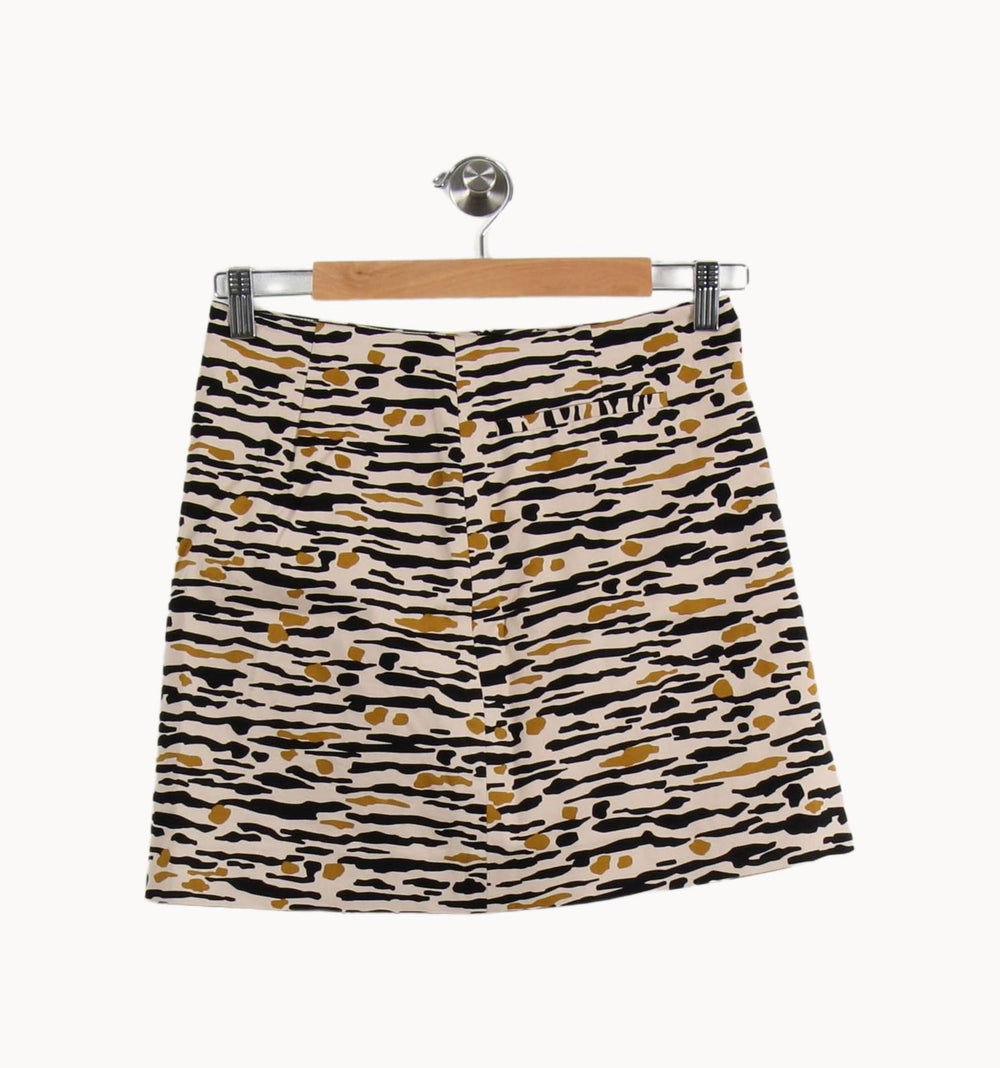 Jupe Courte Multicolore - Taille S/36 de la marque Claudie Pierlot | RVLI1275 - Vendu par Paradigme - Image 2