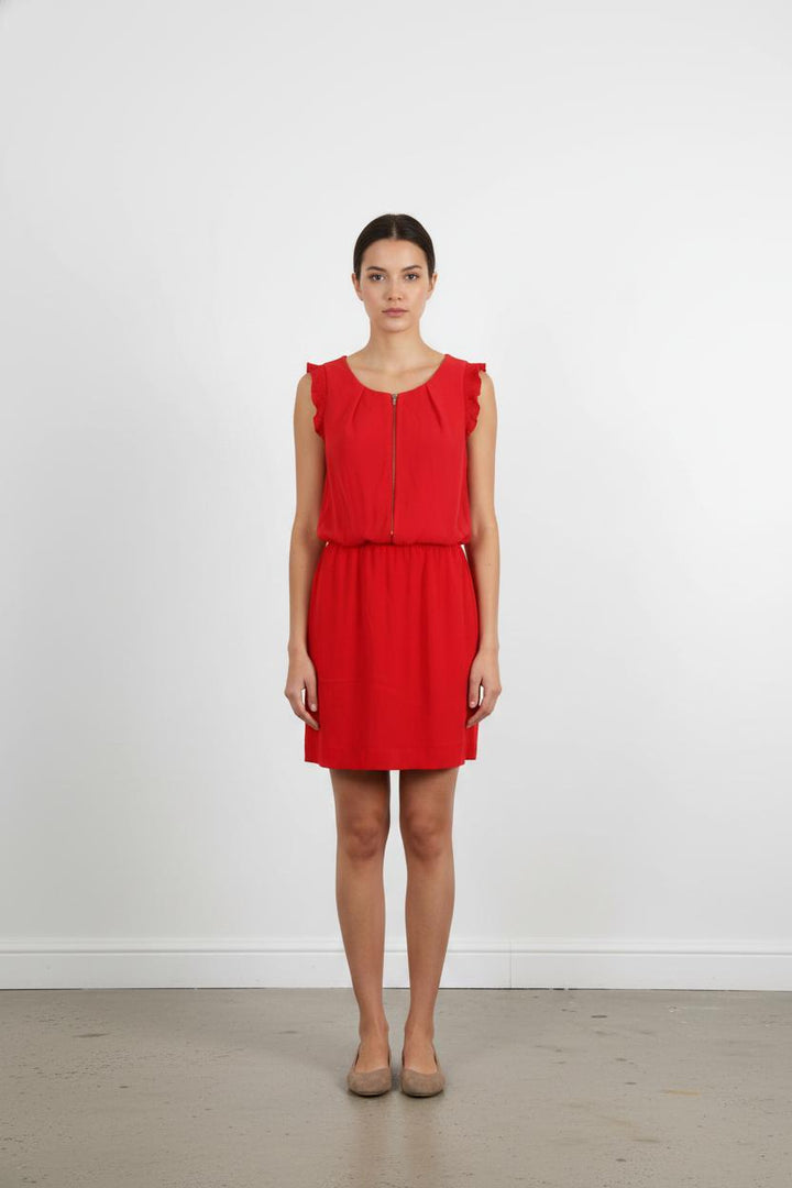 Robe Courte Rouge - Taille S/36