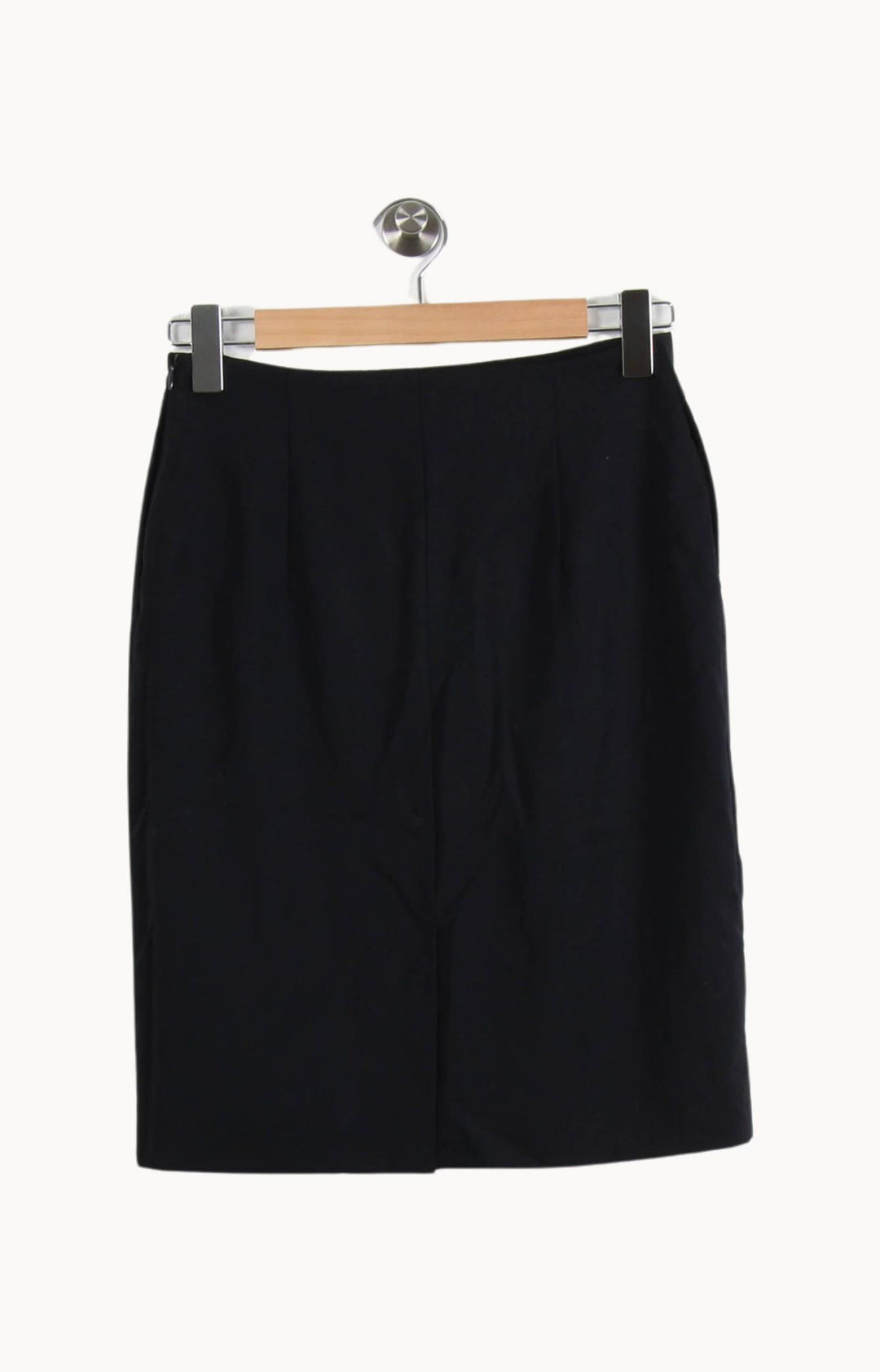 Jupe Droite Bleue - Taille S/36 de la marque The Kooples | RVLI1281 - Vendu par Paradigme - Image 4