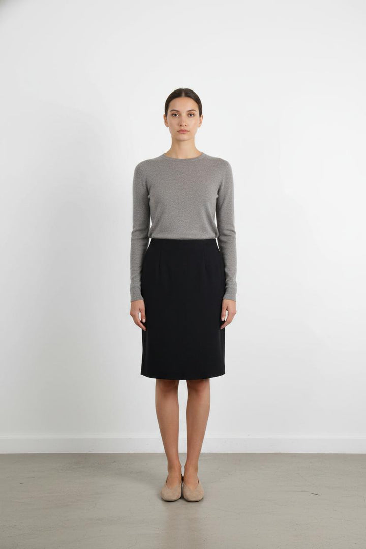 Jupe Droite Bleue - Taille S/36