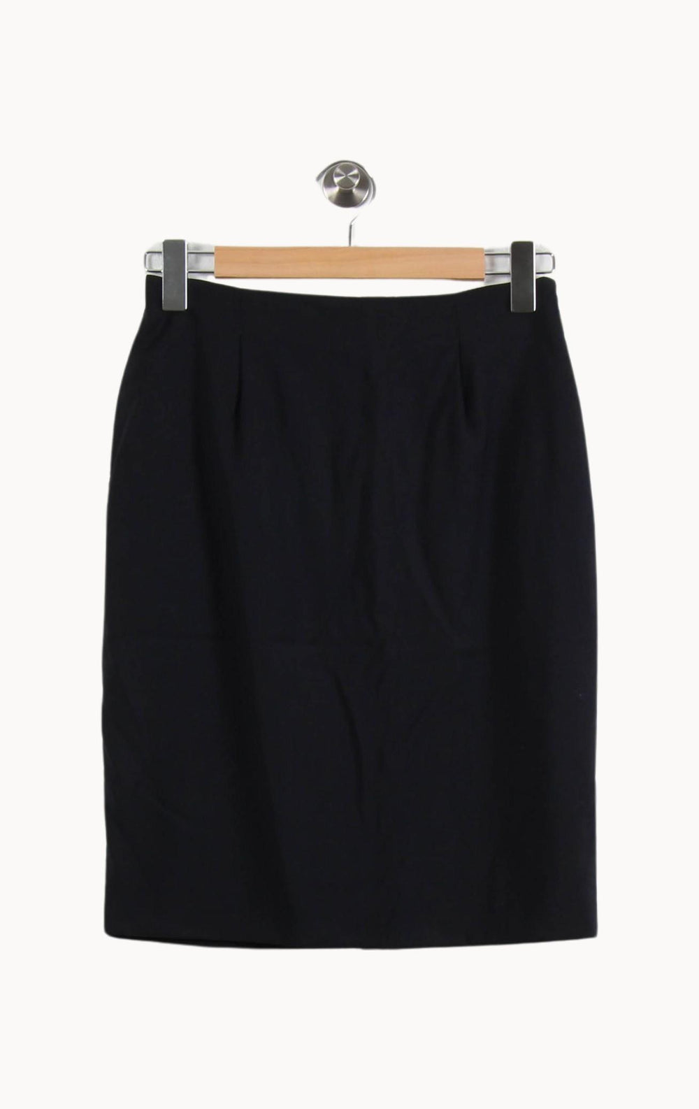 Jupe Droite Bleue - Taille S/36 de la marque The Kooples | RVLI1281 - Vendu par Paradigme - Image 2