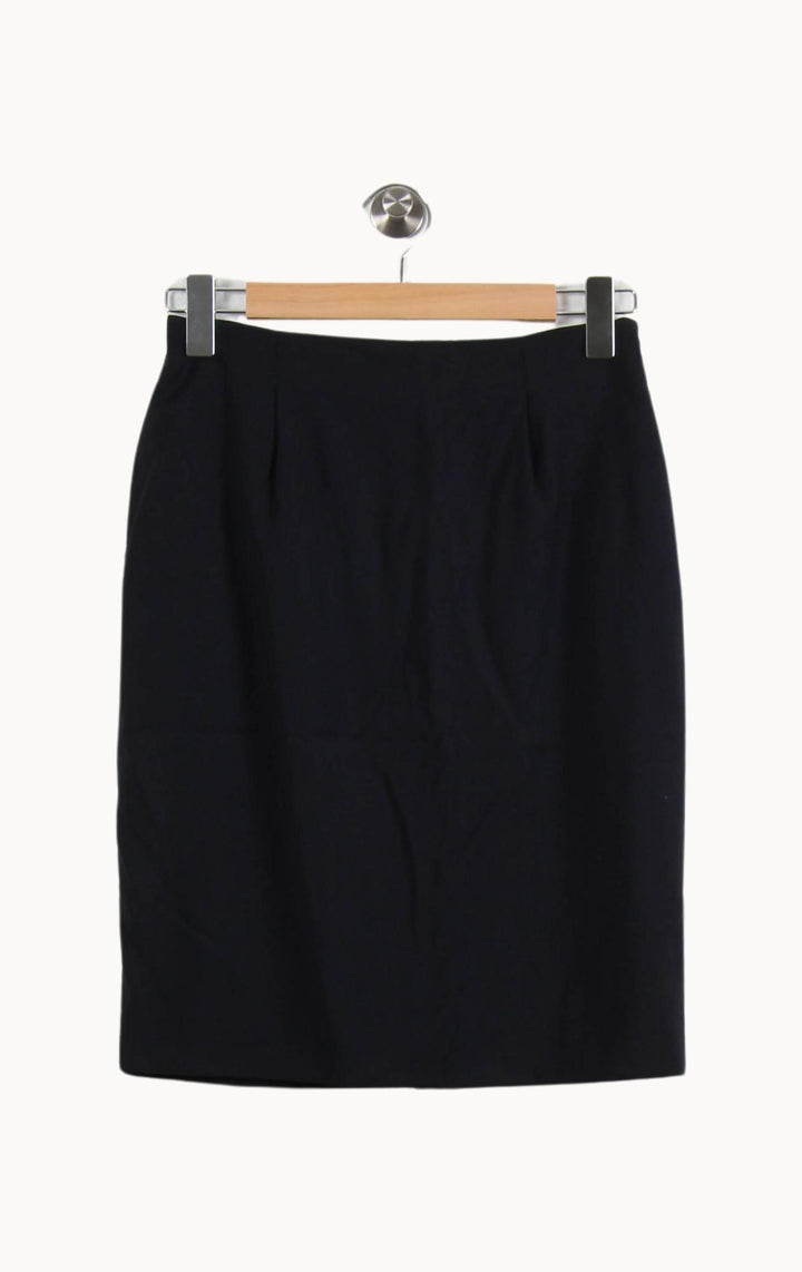Jupe Droite Bleue - Taille S/36 de la marque The Kooples | RVLI1281 - Vendu par Paradigme - Image 2