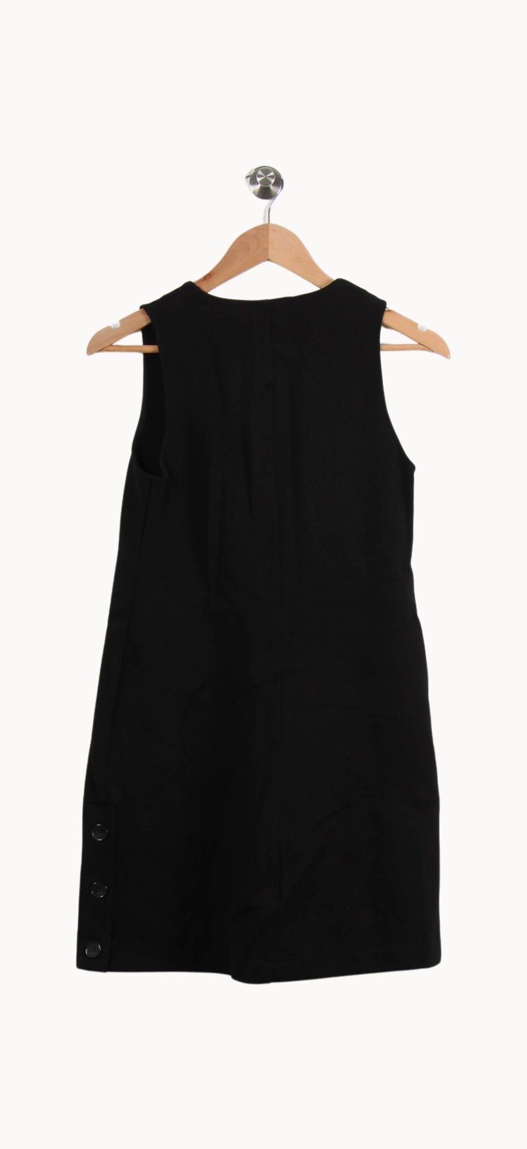 Robe Trapèze Noire - Taille XS/34 de la marque Claudie Pierlot | RVLI1286 - Vendu par Paradigme - Image 4